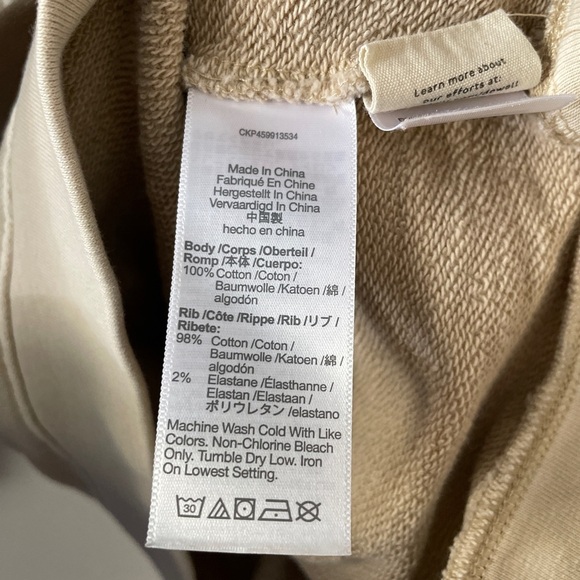 Madewell MWL Oversized Raglan Sweatshirt - Picture 6 of 6